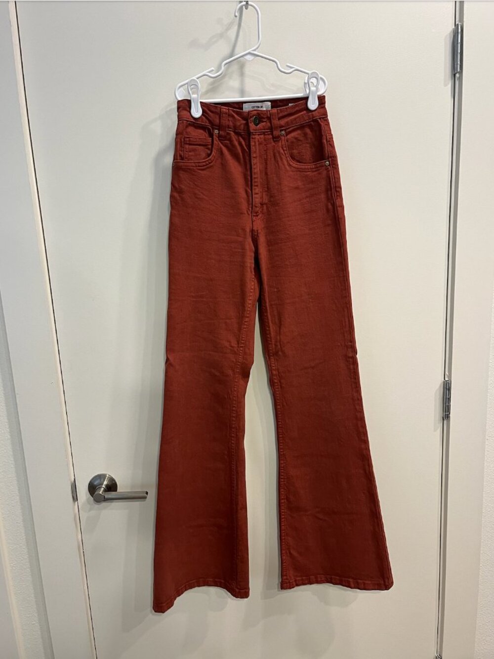 Cotton On| Original Flare Burnt Orange Pants
